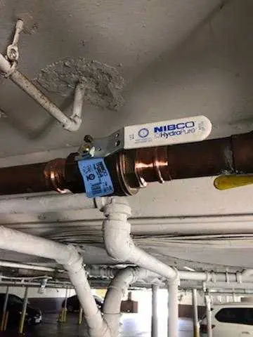 Copper pipe repair and valve work for Backflow Testing in Pierce
